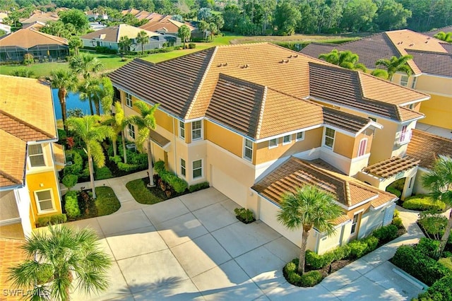 10644 Pelican Preserve Blvd # 101, Fort Myers, FL 33913 - birds eye view of property with a residential view