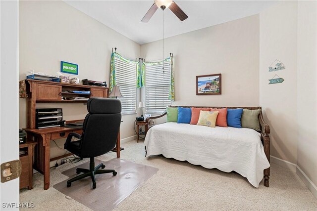 10644 Pelican Preserve Blvd # 101, Fort Myers, FL 33913 - bedroom with baseboards and ceiling fan