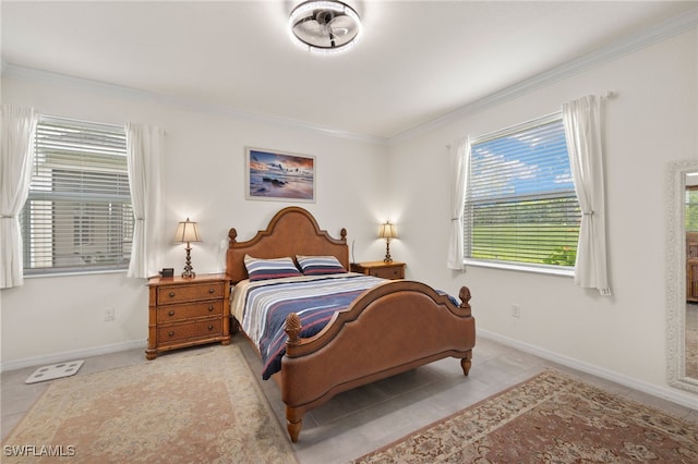 3657 Crimson Ln, Fort Myers, FL 33916 - bedroom with ornamental molding and baseboards