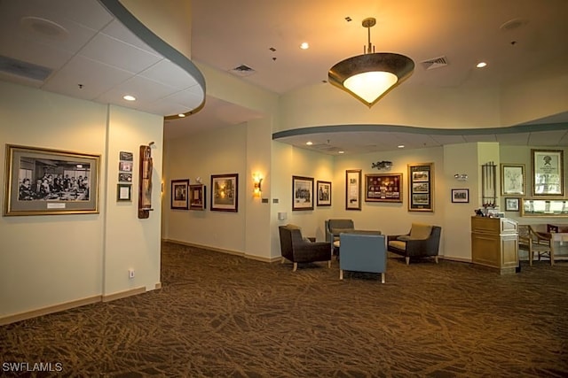 common area featuring visible vents