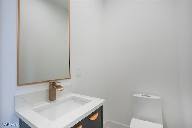 3384 Canal St, Naples, FL 34112 - half bath with toilet and vanity