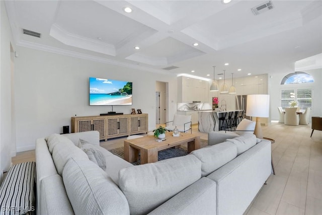 16017 Delarosa Ln, Naples, FL 34110 - living area featuring recessed lighting and visible vents