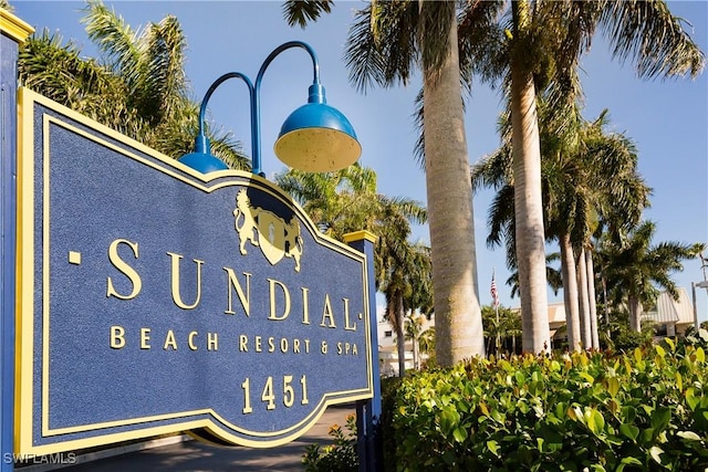 1501 Middle Gulf Dr Unit I-101, Sanibel, FL 33957 - view of community sign