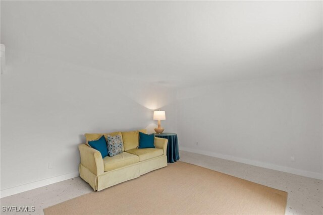 interior space with baseboards