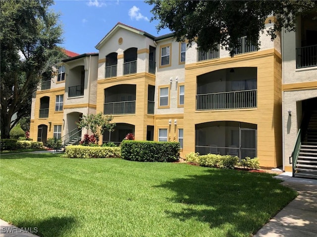 11510 Villa Grand Unit 418, Fort Myers, FL 33913 - view of building exterior with stairway