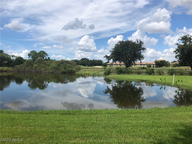 11510 Villa Grand Unit 418, Fort Myers, FL 33913 - view of water feature featuring fence