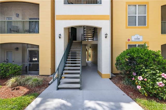 11520 Villa Grand Unit 1018, Fort Myers, FL 33913 - entrance to property with stucco siding