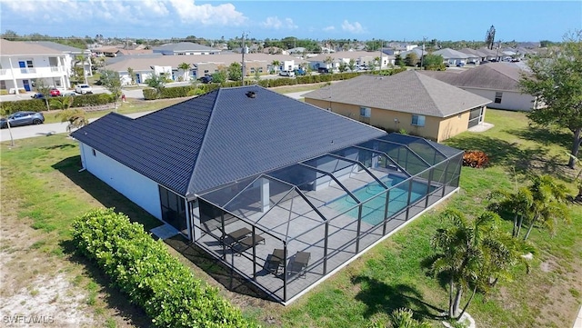 3318 SW 8th Pl, Cape Coral, FL 33914 - bird's eye view with a residential view