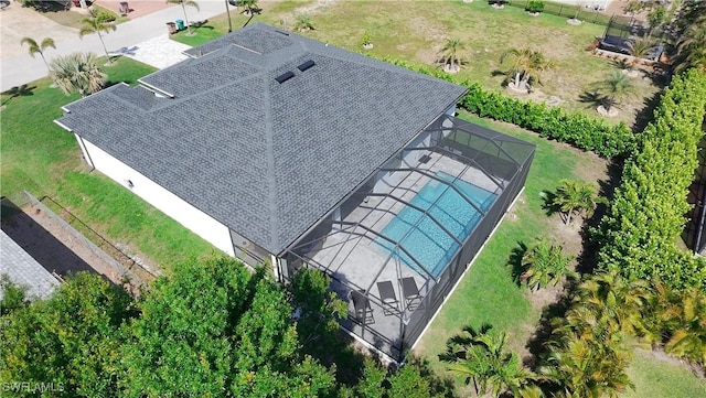 drone / aerial view