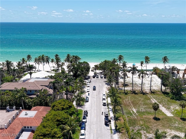 365 5th Ave S Unit 307, Naples, FL 34102 - aerial view of waterfront with a beach