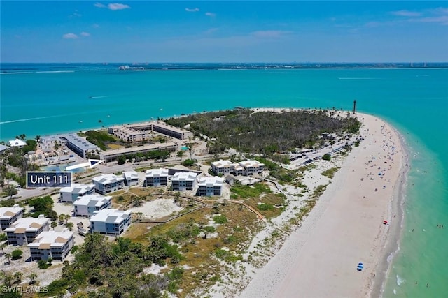 bird's eye view of unending shoreline