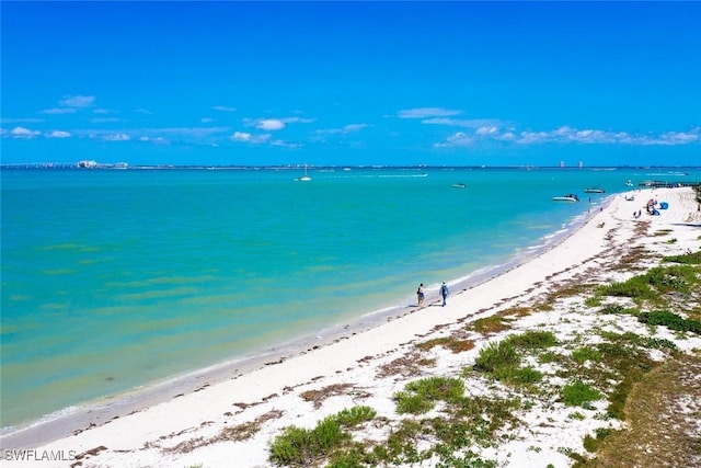 water view with local beach
