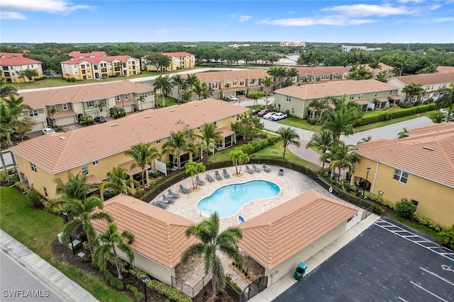 12605 Laurel Cove Dr, Fort Myers, FL 33913 - bird's eye view with a residential view