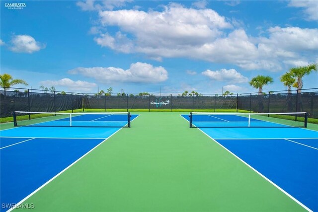 18707 Ivywood Pl, Estero, FL 33928 - view of sport court with fence