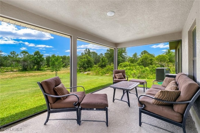 490 Windermere Dr, Lehigh Acres, FL 33972 - view of sunroom / solarium