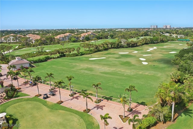 27549 Riverbank Dr, Bonita Springs, FL 34134 - birds eye view of property featuring view of golf course
