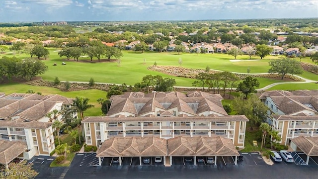 6025 Chardonnay Ln Unit 103, Naples, FL 34119 - birds eye view of property featuring a residential view and view of golf course