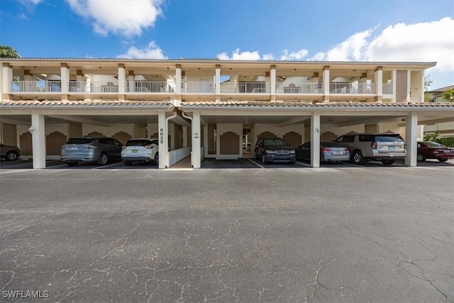 6025 Chardonnay Ln Unit 103, Naples, FL 34119 - view of covered parking lot