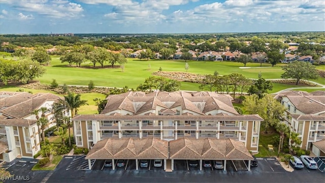 6025 Chardonnay Ln Unit 103, Naples, FL 34119 - aerial view with golf course view