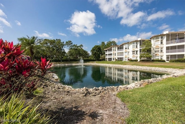 6025 Chardonnay Ln Unit 103, Naples, FL 34119 - view of water feature