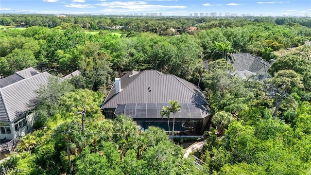 933 Barcarmil Way, Naples, FL 34110 - drone / aerial view with a view of trees
