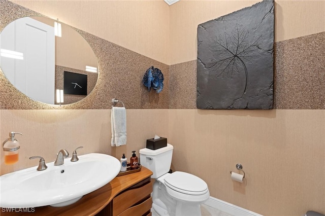 933 Barcarmil Way, Naples, FL 34110 - bathroom with toilet and vanity