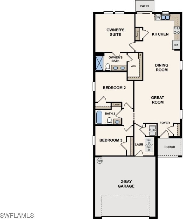 3013 Honeywood Rd, Labelle, FL 33935 - plan