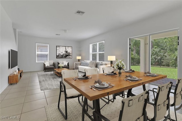 26974 Wildwood Pines Ln, Bonita Springs, FL 34135 - dining room featuring light tile patterned floors and healthy amount of natural light