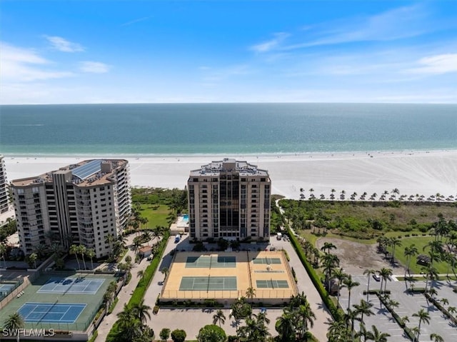 174 S Collier Blvd Unit 504, Marco Island, FL 34145 - bird's eye view of expansive beach