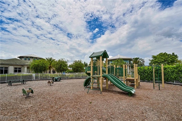3544 Brittons Ct, Fort Myers, FL 33916 - community jungle gym featuring fence