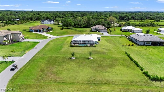 14190 Binghampton Dr, Fort Myers, FL 33905 - bird's eye view of a heavily wooded area