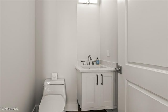 1136 Trail Terrace Dr, Naples, FL 34103 - bathroom with toilet and vanity