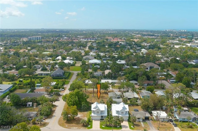 1136 Trail Terrace Dr, Naples, FL 34103 - aerial view with a residential view