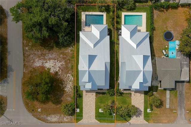 1136 Trail Terrace Dr, Naples, FL 34103 - aerial view