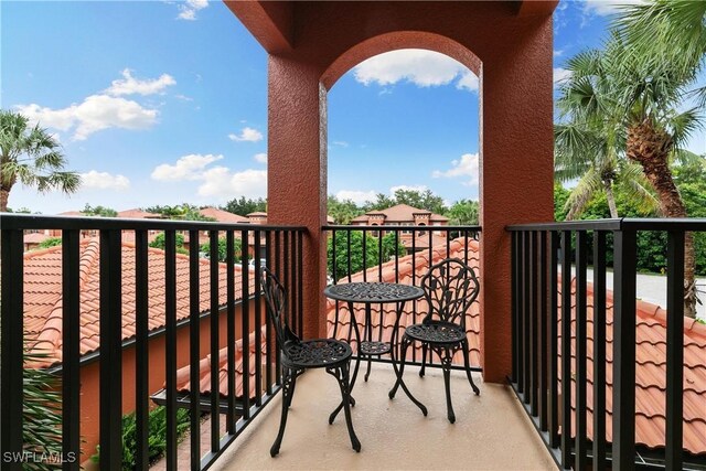 10021 Heather Ln Unit 803, Naples, FL 34119 - view of balcony