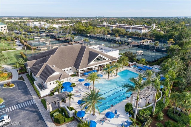 3370 Oaklake Ct, Bonita Springs, FL 34134 - aerial view