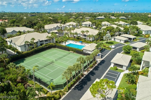 3370 Oaklake Ct, Bonita Springs, FL 34134 - birds eye view of property with a residential view