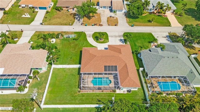 1824 SE 20th Ln, Cape Coral, FL 33990 - bird's eye view with a residential view
