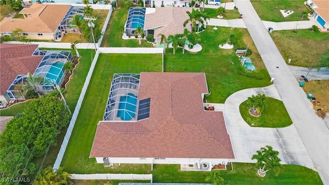 1824 SE 20th Ln, Cape Coral, FL 33990 - drone / aerial view with a residential view