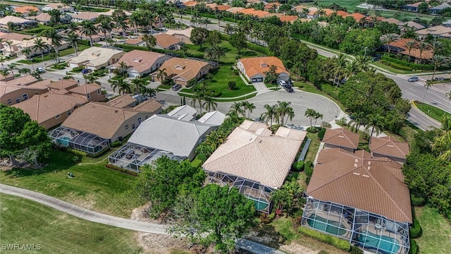 6683 Castlelawn Pl, Naples, FL 34113 - drone / aerial view featuring a residential view