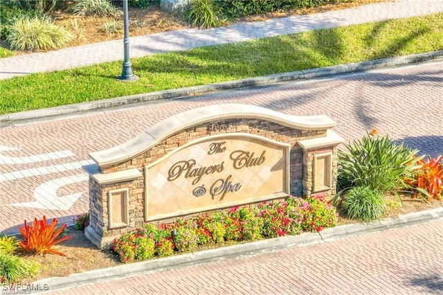 6683 Castlelawn Pl, Naples, FL 34113 - view of community / neighborhood sign