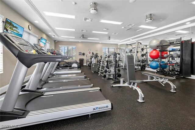 6532 Monterey Pt Unit 202, Naples, FL 34105 - view of gym