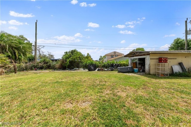 3586 Croton Rd, Naples, FL 34104 - view of yard