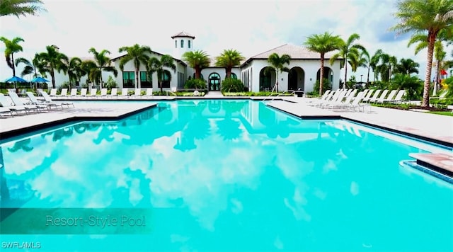 community pool featuring a patio