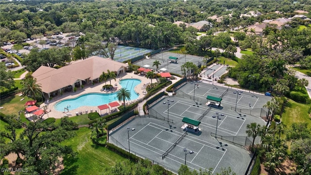 aerial view