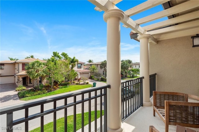 1338 Kendari Ter, Naples, FL 34113 - balcony featuring a residential view