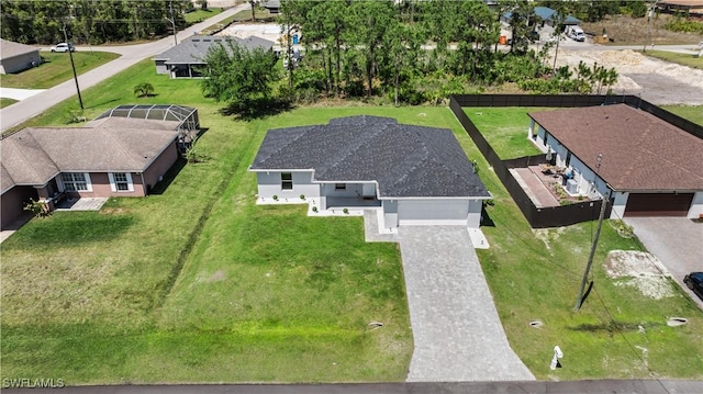 drone / aerial view