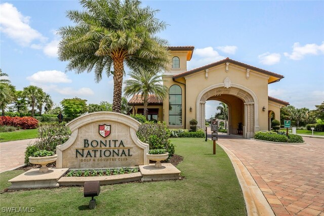28091 Foxrock Ct, Bonita Springs, FL 34135 - view of home's community with a yard