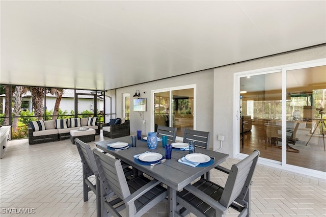 1020 19th St SW, Naples, FL 34117 - sunroom with plenty of natural light