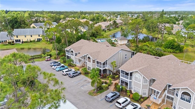 4160 Gunnison Ct Unit 821, Estero, FL 33928 - aerial view featuring a water view and a residential view
